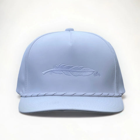 Armadillo Hat Co White Lightning 5 Panel SnapBack Trucker Hat