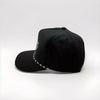 Armadillo Hat Co Dark Fader Black 5 Panel SnapBack Trucker Hat