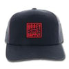 Hooey "Cape" Black Seven Panel Snapback 1888T-BK - Southern Girls Boutique