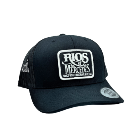 Red Dirt Hat RIOS OF MERCEDES Black Mesh Trucker Patch Cap RDHC- 198A - Southern Girls Boutique