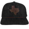 Hooey "TEJAS" DARK GREY Black SNAPBACK Trucker 2047T-BK - Southern Girls Boutique
