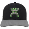Hooey "SOLO III" Black/Gray Flexfit Hat 2119BKGY-02 L/XL - Southern Girls Boutique