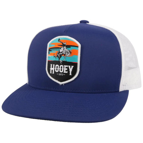 Hooey "CHEYENNE" NAVY/WHITE HAT SNAPBACK Trucker 2144T-NVWH - Southern Girls Boutique