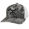 Hooey "BASS" Flexfit Black/White 2155GYWH - Southern Girls Boutique