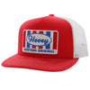Hooey "SUDAN" RED/WHITE SNAPBACK Trucker 2201T-RDWH - Southern Girls Boutique