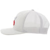 Hooey "TEXICAN" White Texas Flag Snapback Trucker 2220T-WH - Southern Girls Boutique