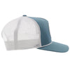 Hooey "QUANAH" Teal/White SnapBack Trucker 2226T-TLWH - Southern Girls Boutique