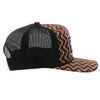 Hooey "LAKOTA" BROWN/BLACK Snapback Trucker 2248T-BRBK - Southern Girls Boutique