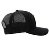 Hooey "RESISTOL" BLACK HAT Mesh Snapback Trucker 2250T-BK - Southern Girls Boutique