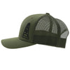Hooey "HOG" OLIVE SNAPBACK Trucker 3029T-OL - Southern Girls Boutique