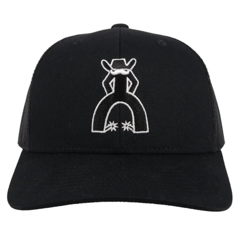 Hooey "PUNCHY" Snapback Black 5028T-BK - Southern Girls Boutique