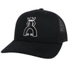 Hooey "PUNCHY" Snapback Black 5028T-BK - Southern Girls Boutique