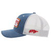 Hooey "Cactus Ropes Texas" "CR080" Denim White Mesh Snapback Trucker - Southern Girls Boutique