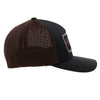 Hooey Cactus Ropes Texas Black Brown Mesh Flexfit Hat CR085 - Southern Girls Boutique