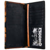 Hooey "MONTEZUMA" "RODEO HOOEY WALLET" BROWN/BLACK W/PATCHWORK HW007-BRBK - Southern Girls Boutique