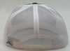 Armadillo Hat Company DURANGO Green with White Mesh Snapback Trucker style - Southern Girls Boutique