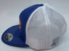 Armadillo Hat Co  BRONCO Blue with White Mesh SnapBack Trucker Hat - Southern Girls Boutique