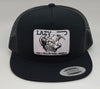 Lazy J Ranch Wear Black & Black Headquarters Cap (4") - Southern Girls Boutique