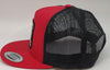 Lazy J Red and Black Elevation Hereford Patch Cap Mesh Trucker - Southern Girls Boutique