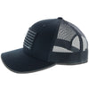 Hooey 1905T-BK "Liberty Roper" Black / Black American FlagTrucker Hat - Southern Girls Boutique