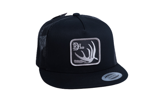Red Dirt Deer Shed Black Mesh Trucker Patch Cap RDHC-163 - Southern Girls Boutique