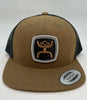 Hooey Zenith Brown Black Mesh Back Trucker OSFA Snapback 2024T-BRBK - Southern Girls Boutique