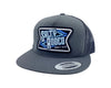 Salty Rodeo Bull Hauler Charcoal Mesh Snapback Trucker Hat - Southern Girls Boutique
