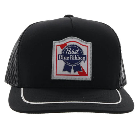 Hooey "PABST BLUE RIBBON" BLACK HAT 2276T-BK - Southern Girls Boutique