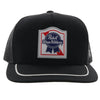 Hooey "PABST BLUE RIBBON" BLACK HAT 2276T-BK - Southern Girls Boutique