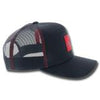 Hooey "Cape" Black Seven Panel Snapback 1888T-BK - Southern Girls Boutique