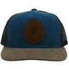 Hooey "SPUR" BLUE /BROWN Mesh Snapback Trucker 2114T-BLBR - Southern Girls Boutique