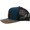 Hooey "SPUR" BLUE /BROWN Mesh Snapback Trucker 2114T-BLBR - Southern Girls Boutique