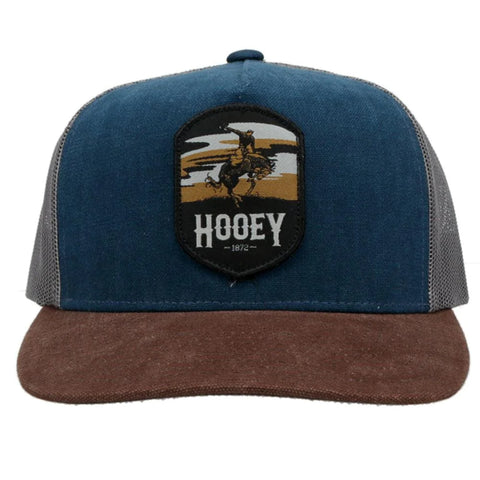 Hooey "CHEYENNE" BLUE/ CHARCOAL SNAPBACK Trucker 2144T-BLCH - Southern Girls Boutique