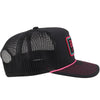 Hooey Rope Like A Girl Black Mesh and Pink 2149T-BK - Southern Girls Boutique