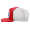 Hooey "SUDAN" RED/WHITE SNAPBACK Trucker 2201T-RDWH - Southern Girls Boutique