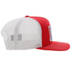 Hooey "SUDAN" RED/WHITE SNAPBACK Trucker 2201T-RDWH - Southern Girls Boutique