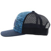 Hooey "DOC" Blue/Black Mesh Snapback Trucker 2202T-BLBK - Southern Girls Boutique