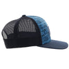 Hooey "DOC" Blue/Black Mesh Snapback Trucker 2202T-BLBK - Southern Girls Boutique