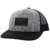 Hooey "DOC" Grey Black Mesh Snapback Trucker 2202T-GYBK - Southern Girls Boutique