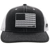 HOOEY Liberty Roper Charcoal/White Mesh SnapBack Trucker 2210T-CHWH - Southern Girls Boutique