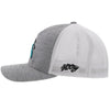 Hooey "GOLF" Grey/White Flexfit 2216GYWH-01 - Southern Girls Boutique