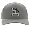 Hooey Golf Hat Grey Snapback Trucker 2216T-GY - Southern Girls Boutique