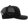 HOOEY "RESISTOL" BLACK W/FEATHER LOGO Mesh Snapback Trucker 2251T-BK - Southern Girls Boutique