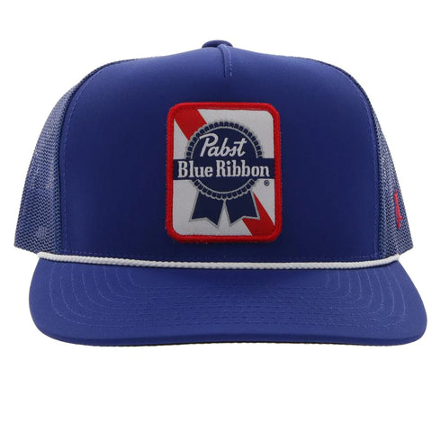 Hooey "PABST BLUE RIBBON" BLUE Mesh Snapback Trucker 2274T-BL - Southern Girls Boutique