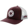 HOOey Maroon & Grey Texas A&M Patch Snapback Cap 7018TMAGY - Southern Girls Boutique
