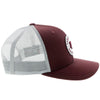 HOOey Maroon & Grey Texas A&M Patch Snapback Cap 7018TMAGY - Southern Girls Boutique