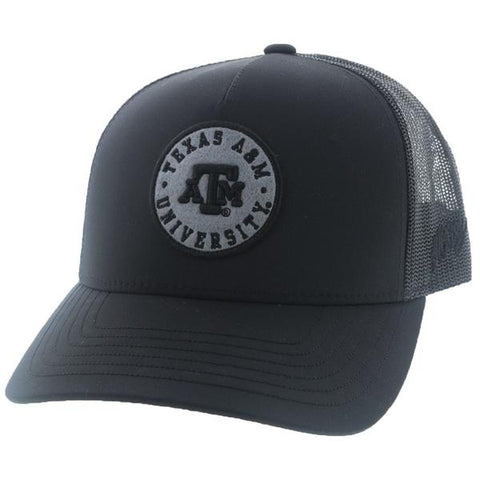 Texas A&M Black Aggies Snapback Hat 7020T-BK - Southern Girls Boutique