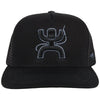 HOOEY "ARC" Welder Black American Made hat SKU: 9723T-BK - Southern Girls Boutique