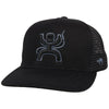 HOOEY "ARC" Welder Black American Made hat SKU: 9723T-BK - Southern Girls Boutique
