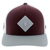 HOOey Men's Texas A&M Maroon/White Flex Fit Cap - Southern Girls Boutique